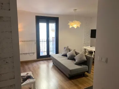 Zona de estar de Casa Latre Somontano