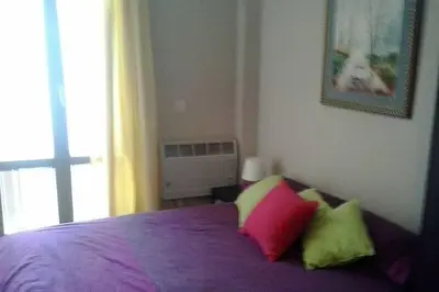 Cama o camas de una habitación en Apartamento Mayor