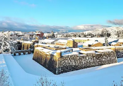 Apartamentos Jaca Ciudadela 3000 en invierno