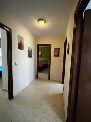 Cama o camas de una habitación en Esplús Casa Rural