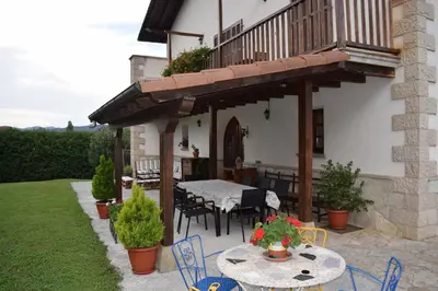 Un balcón o terraza de Casa Rural Galain