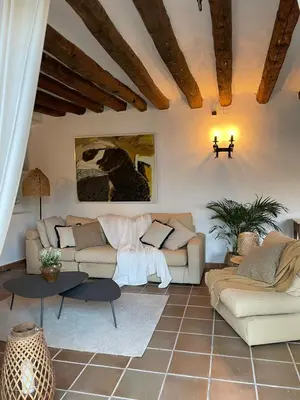 Zona de estar de Casa Medina Rural