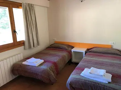 Cama o camas de una habitación en El Sindicat de Tarrés Camins de Pedra