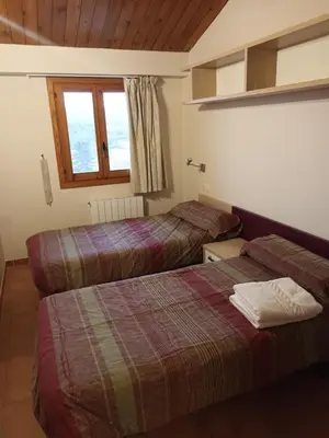 Cama o camas de una habitación en El Sindicat de Tarrés Camins de Pedra