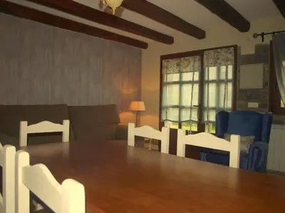 Zona de estar de Apartamentos Casa Gallan
