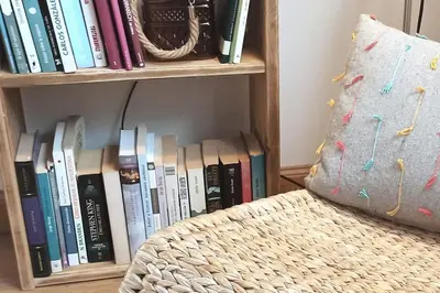 Biblioteca en el apartamento