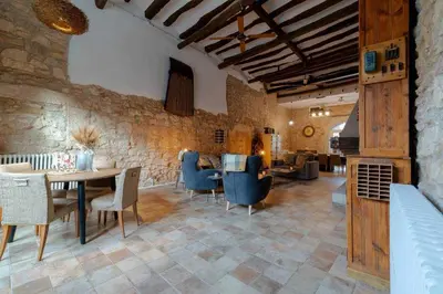 Zona de estar de Casa de ensueño en Almatret