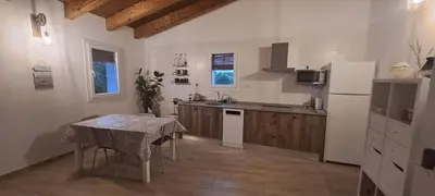 Una cocina o zona de cocina en Apartamento Soniando en Guara