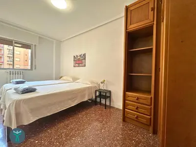 Plano de Dos Torres Baldur Alfajería Parking privado gratis