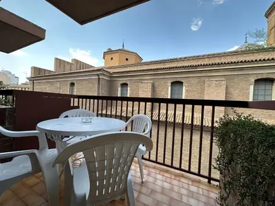 Plano de Dos Torres Baldur Alfajería Parking privado gratis