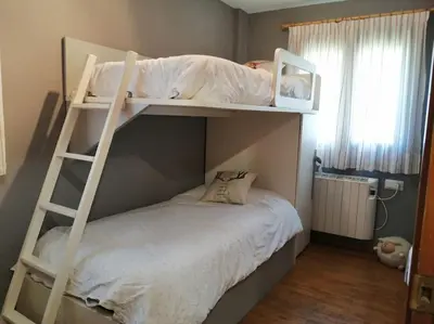 Cama o camas de una habitación en Lujo y vistas - hidromasaje, fuego y piscina en la montaña - Herbasabina 5