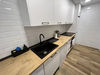 Una cocina o zona de cocina en Apartamenticos Plaza Las Armas III