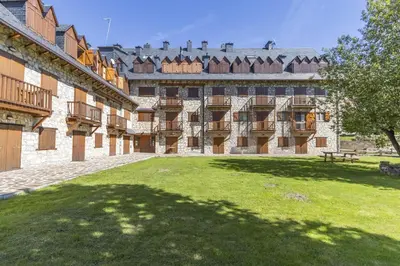Jardín al aire libre en La Cabanyeta de la Vall de Boí