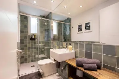 Un baño de SB1 - 2 Bedroom apartment in Historic Center