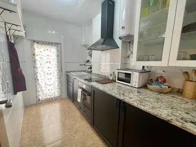 Una cocina o zona de cocina en ENTRELASVIÑAS