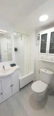 Un baño de Las vistas de Cerler
