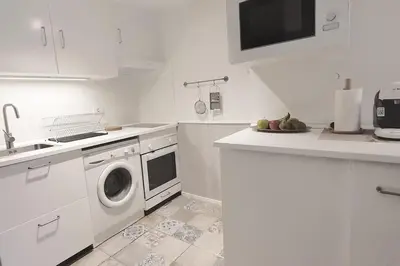 Una cocina o zona de cocina en Las vistas de Cerler