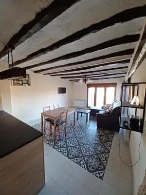 Zona de estar de Apartamentos Rurales CR Mazaleón