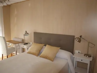 Cama o camas de una habitación en Apartamento Sadar
