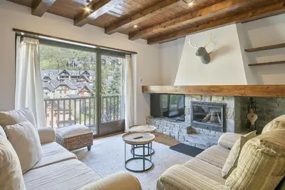 Zona de estar de Luderna - Apartamento Centelha