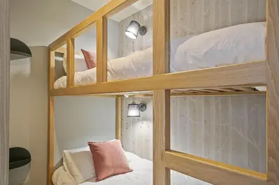 Cama o camas de una habitación en Luderna - Apartamento Saumet A7 Margalida