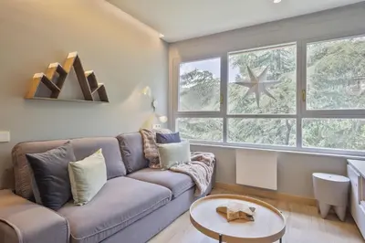 Zona de estar de Luderna - Apartamento Saumet A7 Margalida