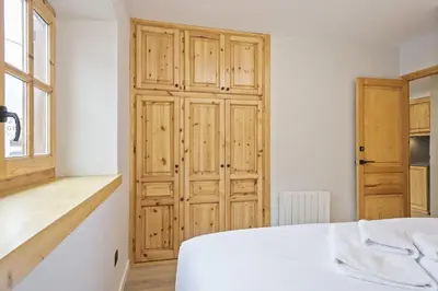 Cama o camas de una habitación en Luderna - Apartamento con terraza Artigues