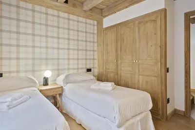 Cama o camas de una habitación en Luderna - Casa con terraza Codorna