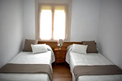Cama o camas de una habitación en Apartamento Tubal
