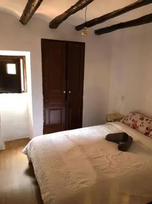 Cama o camas de una habitación en Casa Andorinhas 1