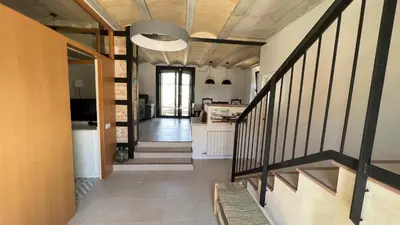 Una cocina o zona de cocina en la Creveta