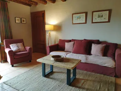 Zona de estar de Casa Serra de Dalt