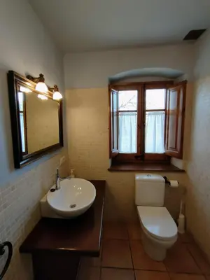 Un baño de Casa Serra de Dalt