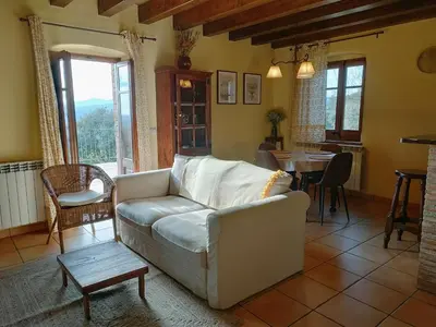 Zona de estar de Casa Serra de Dalt