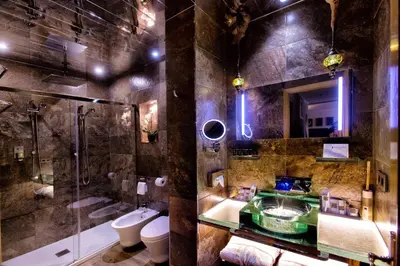 Un baño de Suite Rural Carenas
