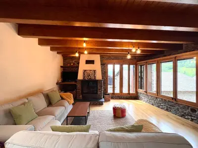 Zona de estar de Casa L'Isard - Vall de Cardós - L'Amfitriona