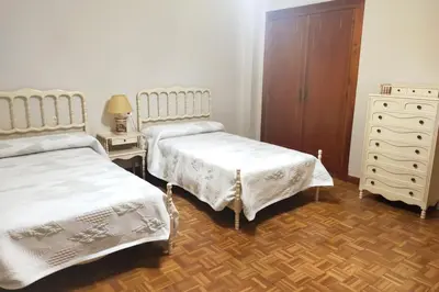 Cama o camas de una habitación en Las Mañanitas