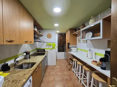 Una cocina o zona de cocina en Un encanto de dúplex