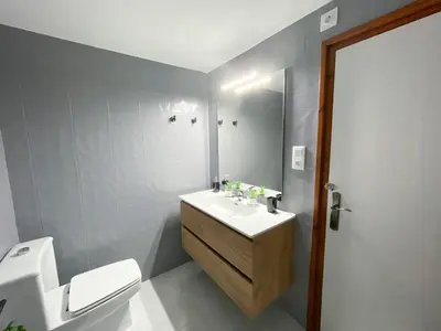 Un baño de Apartamento Ara Boltaña