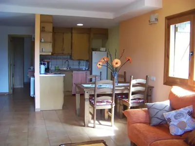 Una cocina o zona de cocina en Apartamentos Chuandervera