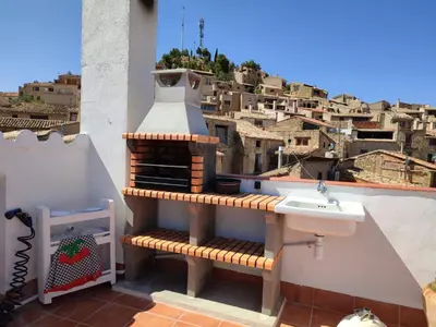Un balcón o terraza de Casa Rural La Gineta