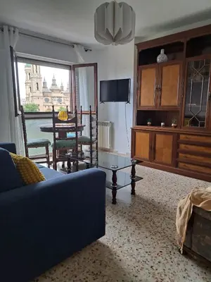 Zona de estar de Apartamento Con Vistas Al Pilar con Aparcamiento privado