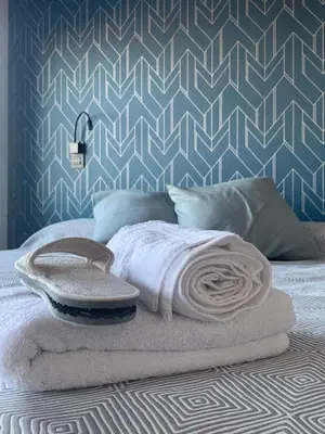 Cama o camas de una habitación en Espectacular loft lleno de luz y espacio!