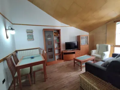 Una televisión o centro de entretenimiento en Inmocyma Soldorau-Benasque
