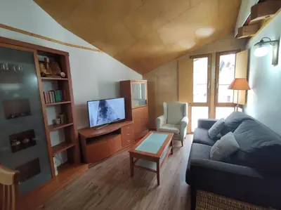 Una televisión o centro de entretenimiento en Inmocyma Soldorau-Benasque