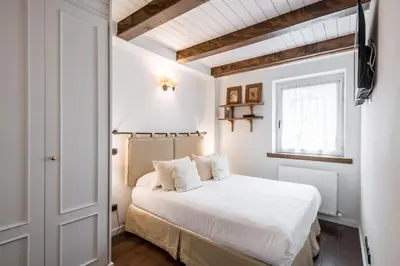 Cama o camas de una habitación en Cap Dera Vila by Totiaran
