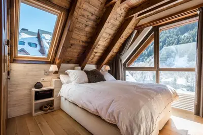 Cama o camas de una habitación en Marmotes by Totiaran