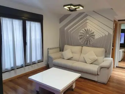 Zona de estar de Centro aparcamiento gratuito al lado del pilar
