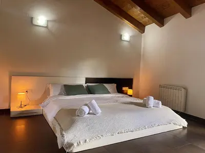 Cama o camas de una habitación en Casacastillo28