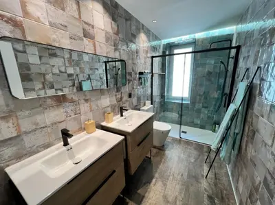 Un baño de Apartamenticos El Tubo I